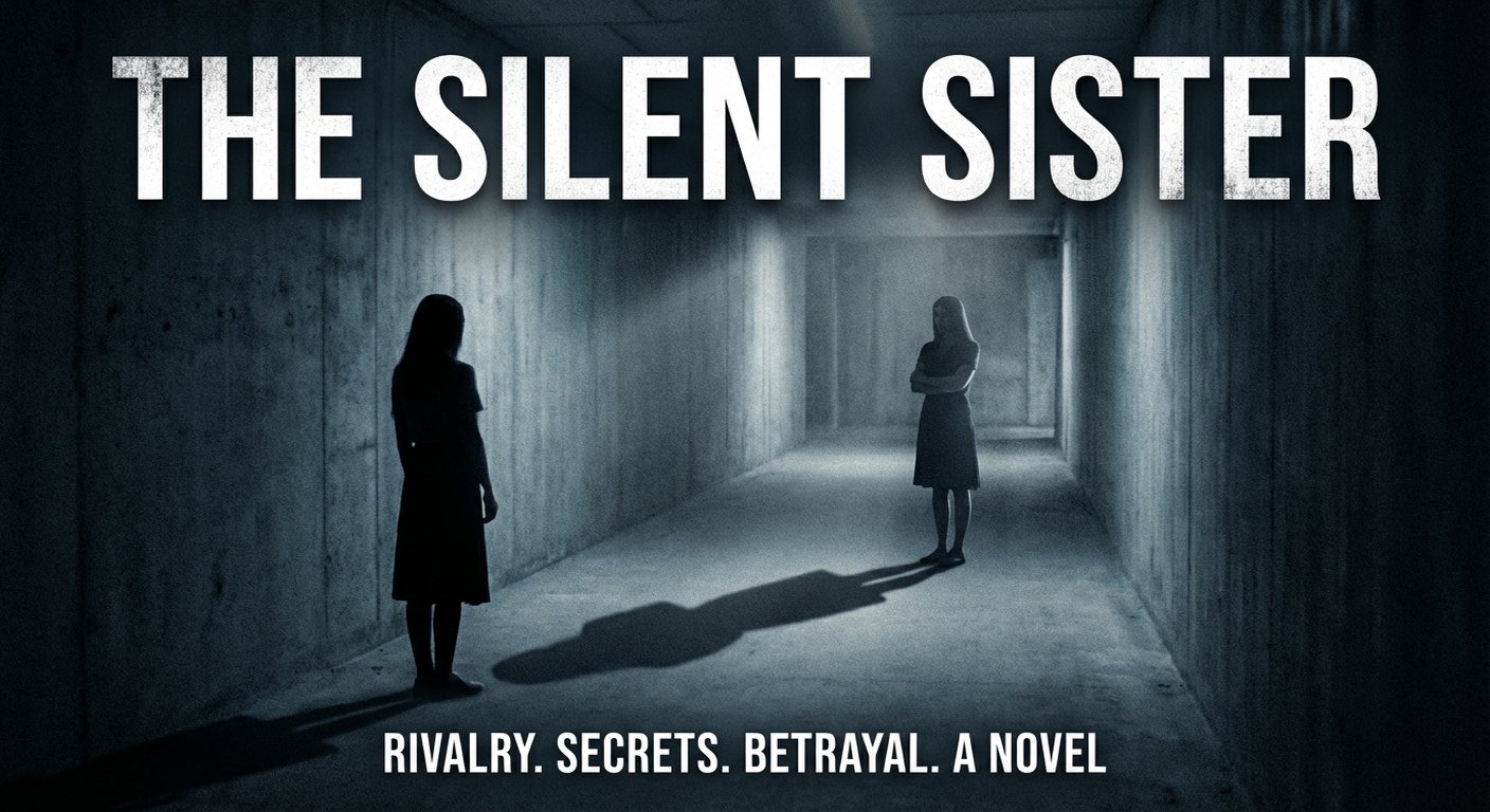 Two silhouettes standing apart in shadow